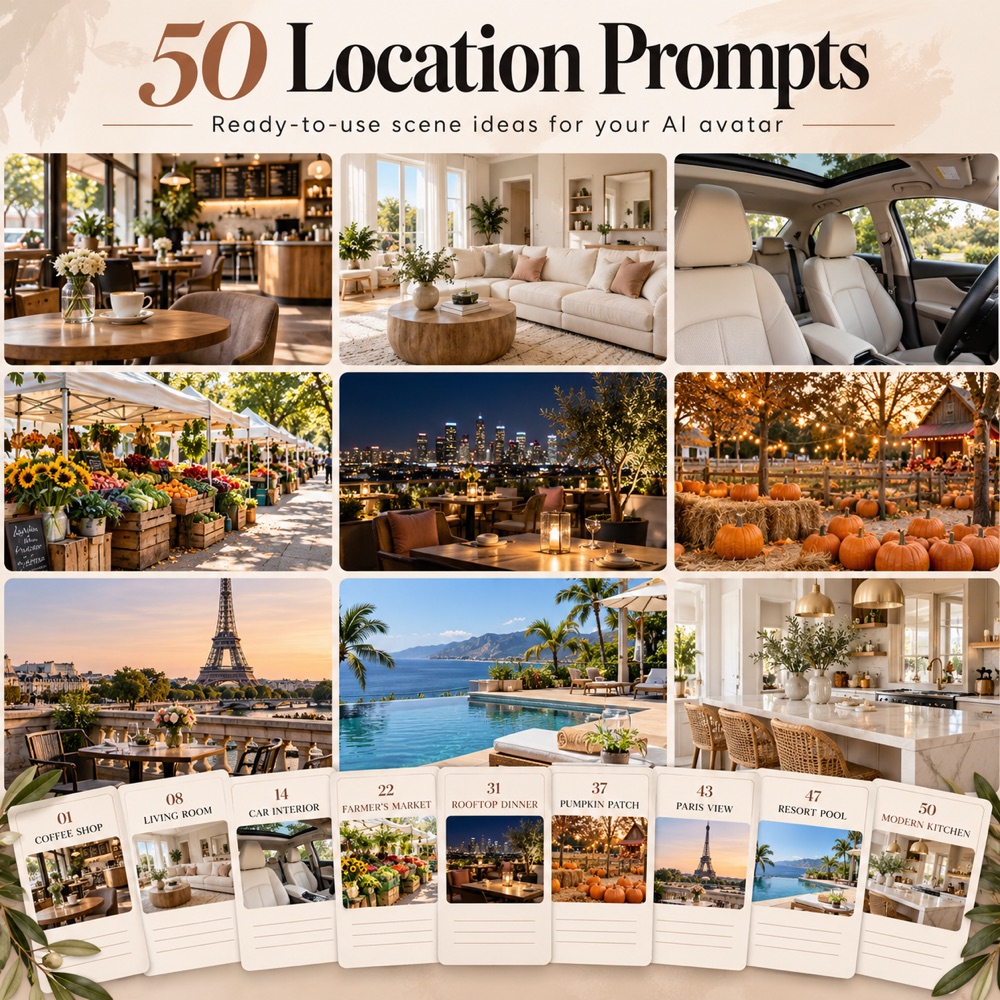 50 Location Prompts product image